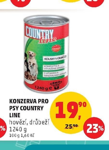 KONZERVA PRO PSY COUNTRY LINE