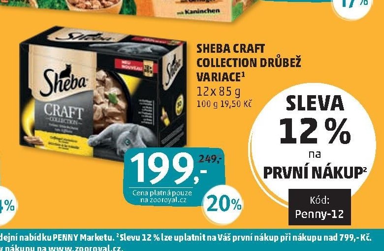 SHEBA CRAFT COLLECTION DRŮBEŽ VARIACE