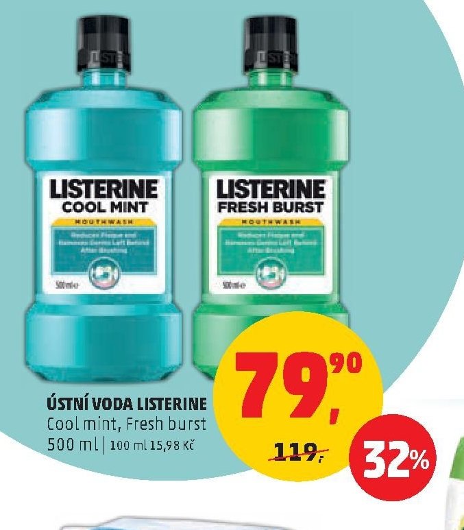 ÚSTNÍ VODA LISTERINE