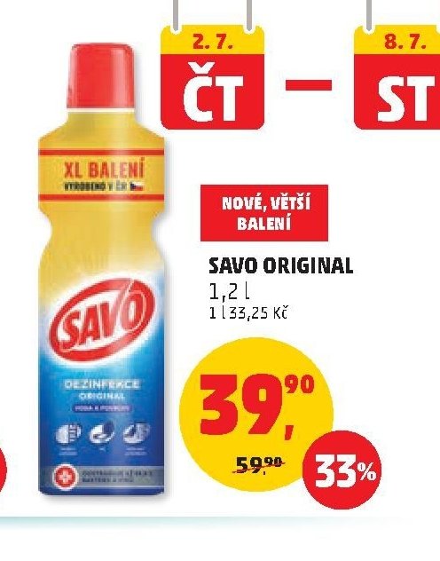SAVO ORIGINAL 1,2 l
