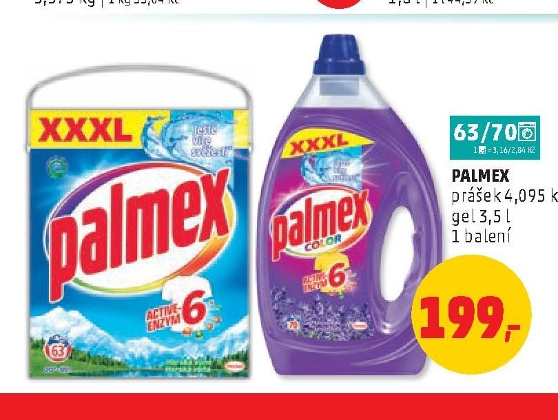 PALMEX 4,095 kg, gel 3,5 l