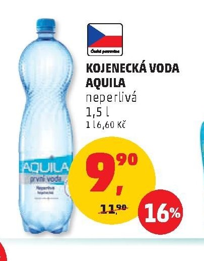 Kojenecká voda Aquila neperlivá