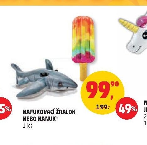 Nafukovací žralok nebo nanuk