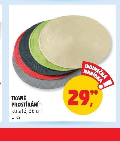 Tkané prostírání