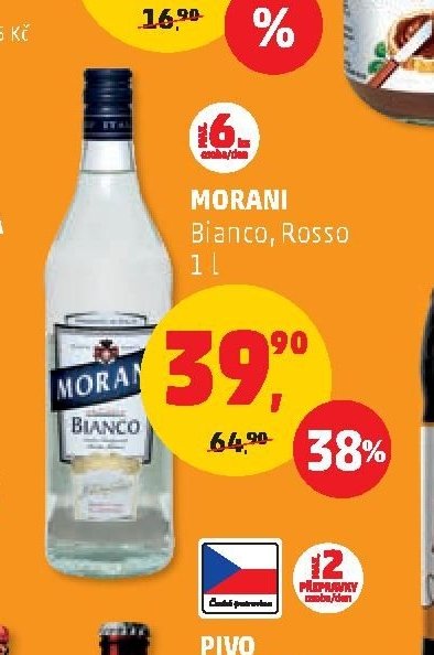 MORANI Bianco, Rosso 1 l
