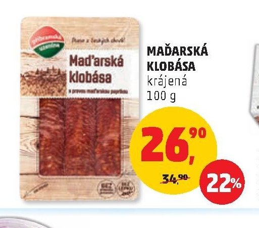 MAĎARSKÁ KLOBÁSA