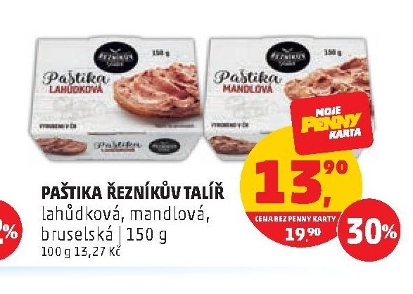 PAŠTIKA ŘEZNÍKŮV TALÍŘ