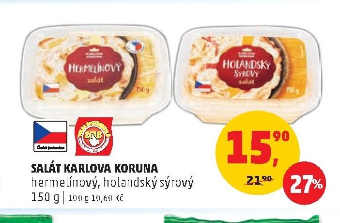 SALÁT KARLOVA KORUNA