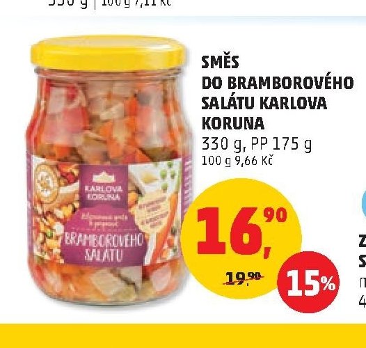 SMĚS DO BRAMBOROVÉHO SALÁTU KARLOVA KORUNA