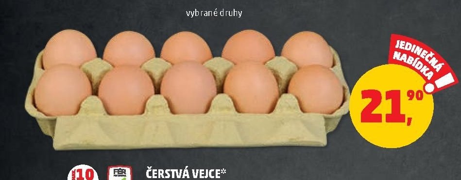 ČERSTVÁ VEJCE
