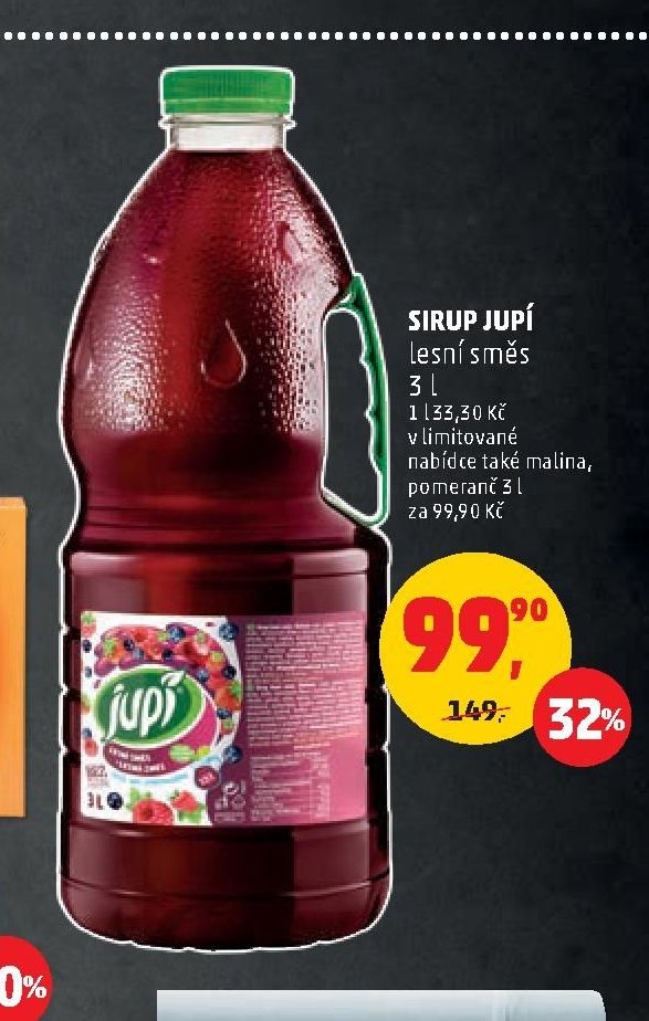 SIRUP JUPÍ lesní směs
