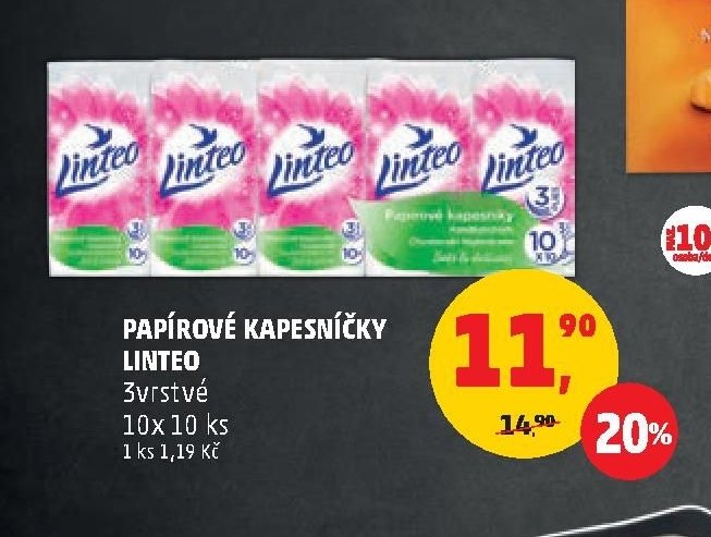 PAPÍROVÉ KAPESNÍČKY LINTEO