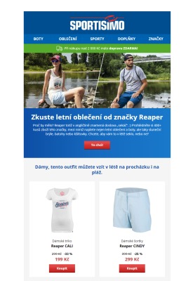 akční leták Sportisimo 29.6.2020-5.7.2020