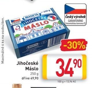 Jihočeské Máslo