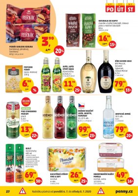 akční leták Penny Market 2.7.2020-8.7.2020