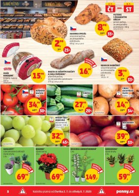 akční leták Penny Market 2.7.2020-8.7.2020