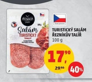 TURISTICKÝ SALÁM ŘEZNÍKŮV TALÍŘ