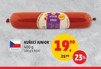KUŘECÍ JUNIOR