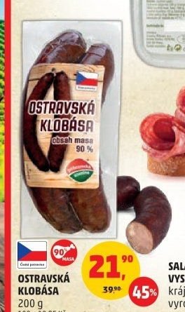 Ostravská klobása 200 g