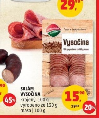 Salám Vysočina 100 g