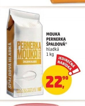 Mouka Pernerka špaldová