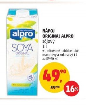 Nápoj Original Alpro sójový