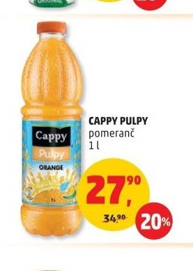 Cappy Pulpy pomeranč