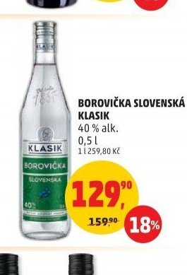 Borovička Slovenská Klasik
