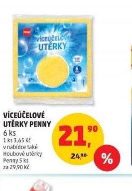 Víceúčelové utěrky Penny