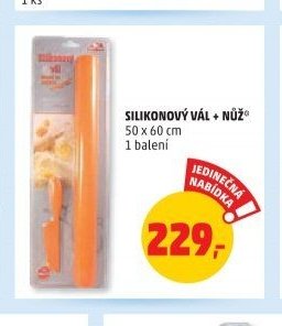 SILIKONOVÝ VÁL + NŮŽ