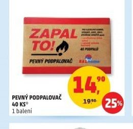 PEVNÝ PODPALOVAČ 40 KS