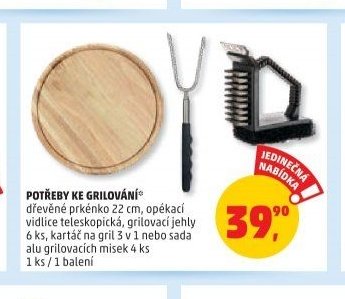 POTŘEBY KE GRILOVÁNÍ