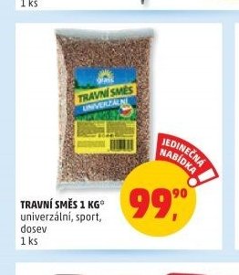 TRAVNÍ SMĚS 1 KG