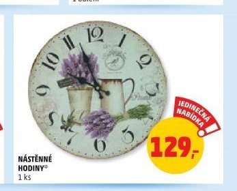 NÁSTĚNNÉ HODINY