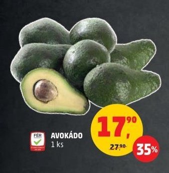 AVOKÁDO 1 ks