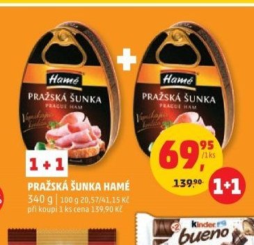 PRAŽSKÁ ŠUNKA HAMÉ 340 g
