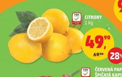 CITRONY 1 kg