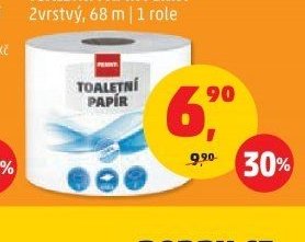TOALETNÍ PAPÍR PENNY 2vrstvý, 68 m | 1 role
