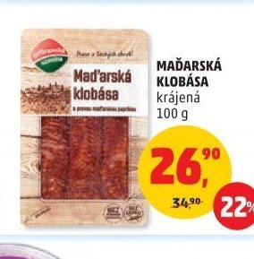 MAĎARSKÁ KLOBÁSA