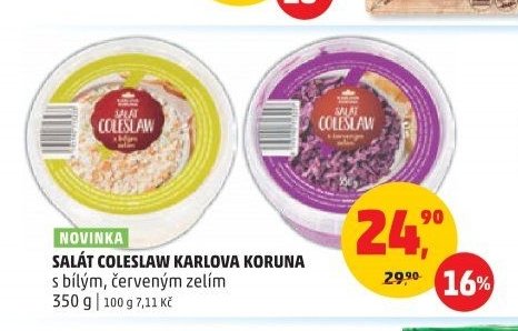 SALÁT COLESLAW KARLOVA KORUNA