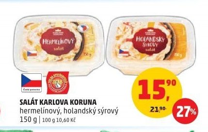 SALÁT KARLOVA KORUNA