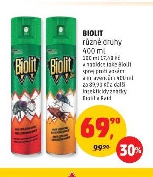 BIOLIT různé druhy