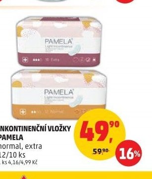 INKONTINENČNÍ VLOŽKY PAMELA