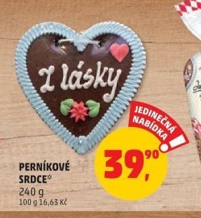 Perníkové srdce