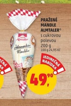 Pražené mandle Almtaler