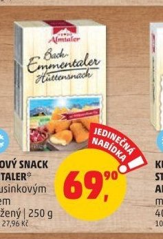 Sýrový snack Almtaler