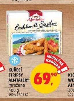 Kuřecí stripsy Almtaler