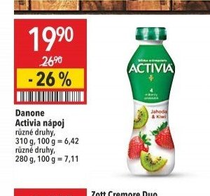 Danone Activia nápoj