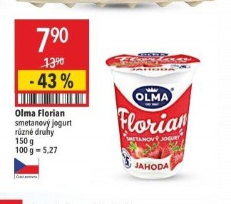 Olma Florian smetanový jogurt