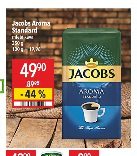 Jacobs Aroma Standard mletá káva